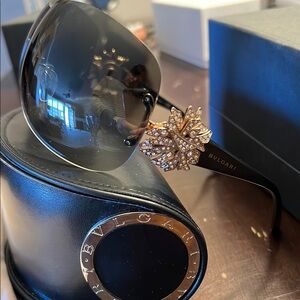 Bvlgari crystal sunglasses 6064-B